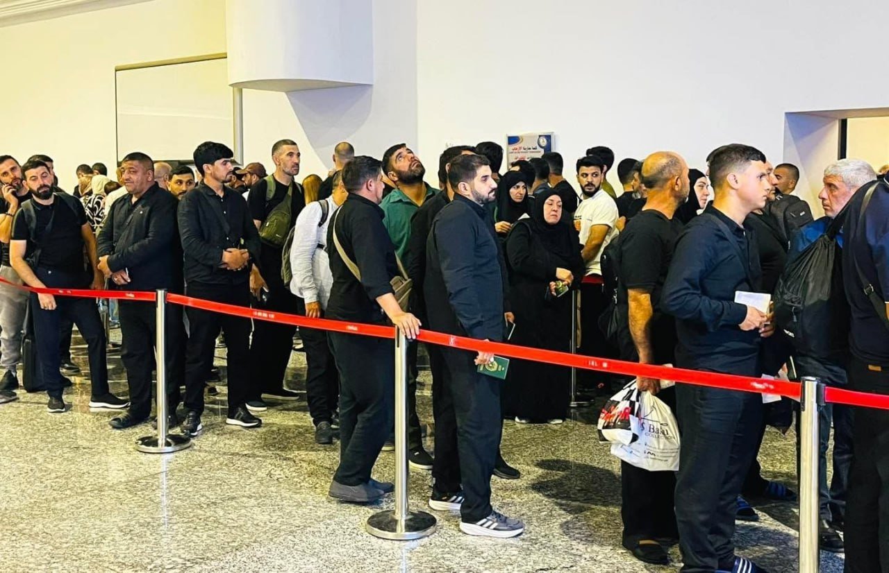 مطار كركوك يبدأ استقبال زائري أربعينية الإمام الحسين (ع)