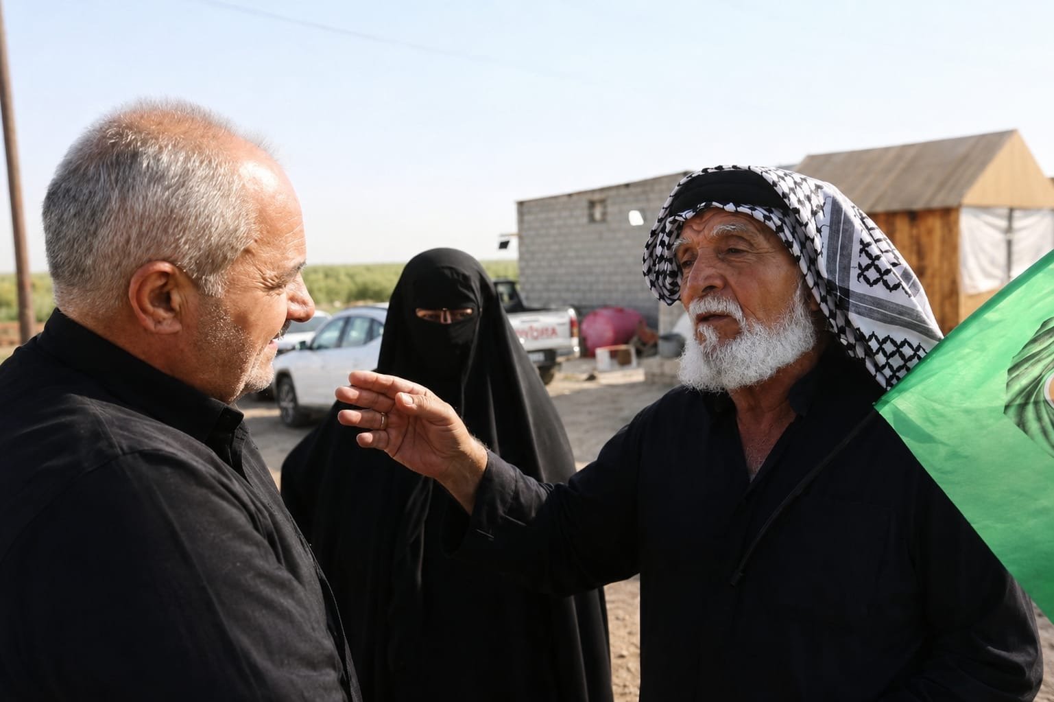عشرون عاماً على طريق الحسين.. زوجان مسنان من البصرة يتكئان على الحب والإيمان حتى كربلاء