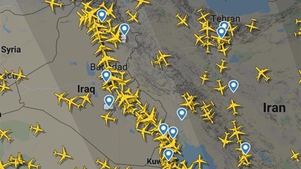 ارتفاع حركة الطيران العابر للأجواء العراقية بنسبة 31 بالمئة
